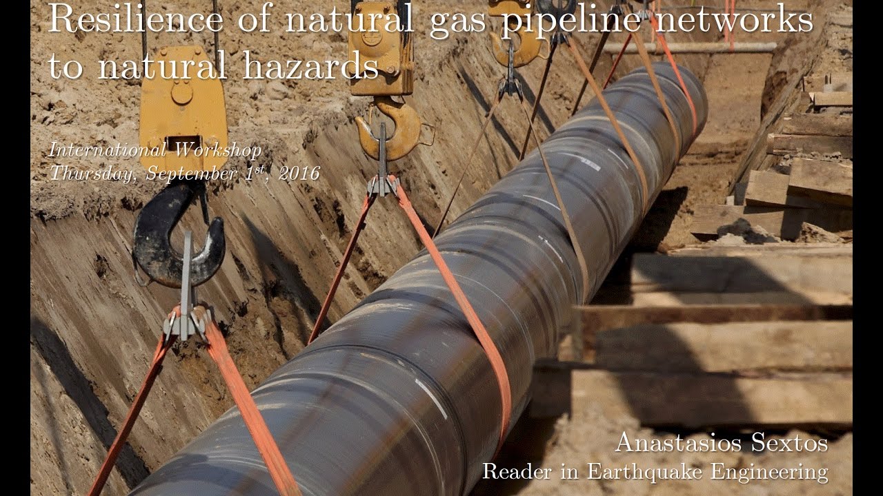 Seismic Resilience of Natural Gas Pipeline Networks. Exchange-Risk Project Overview.