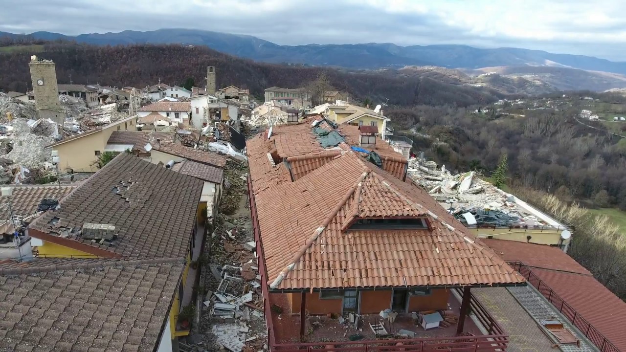 Amatrice post-earthquake assessment