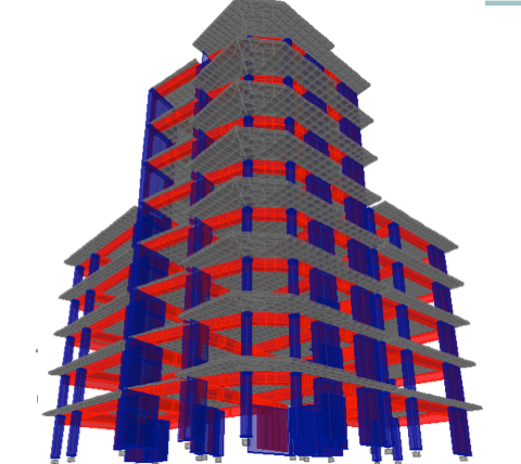 3-Dimensional pounding of adjacent buildings under earthquake loading