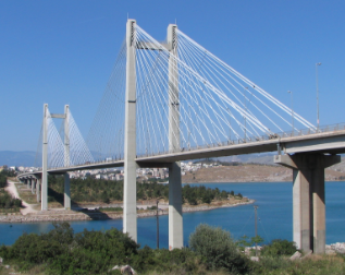 Multiple support seismic excitation of the Evripos bridge based on free-field and on-structure recordings