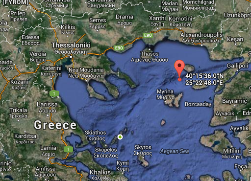 Strong earthquake, M=6.3 in northern Aegean, Greece