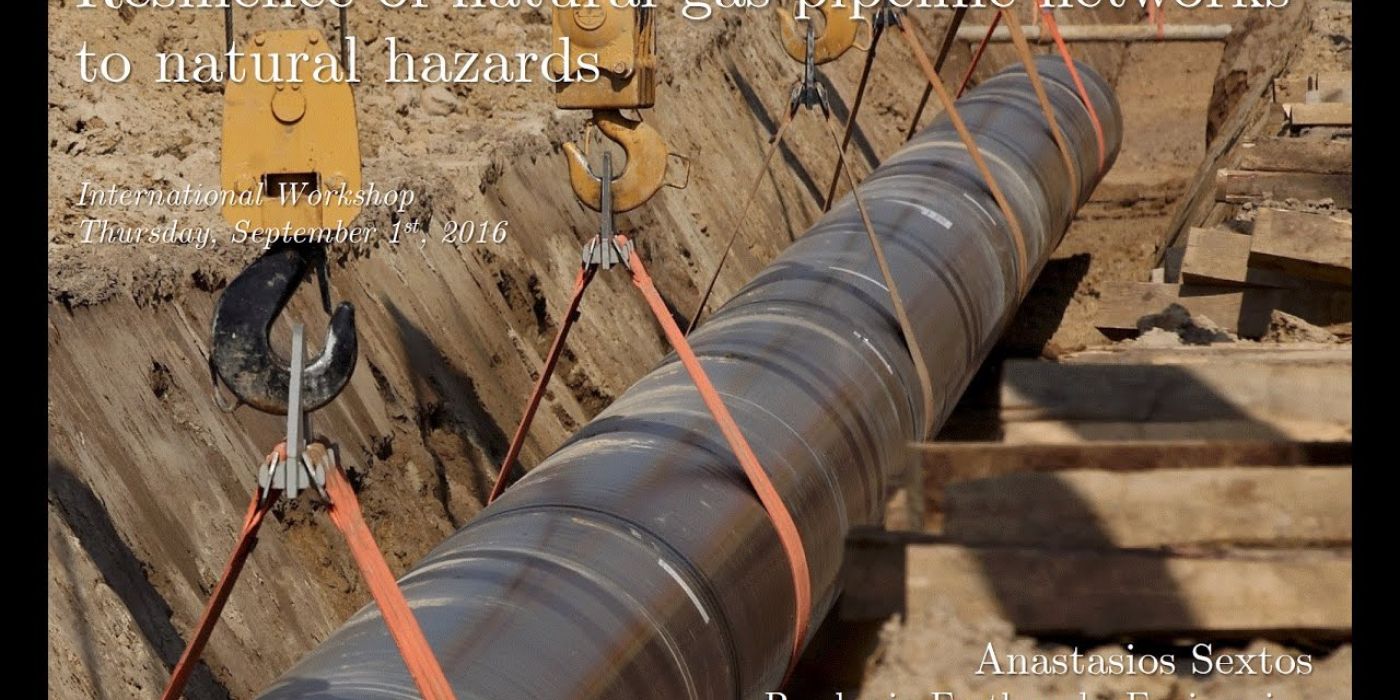 Seismic Resilience of Natural Gas Pipeline Networks. Exchange-Risk Project Overview.