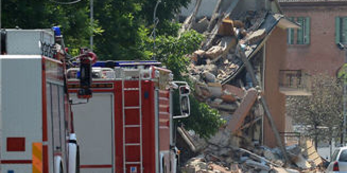 Earthquake in northern Italy