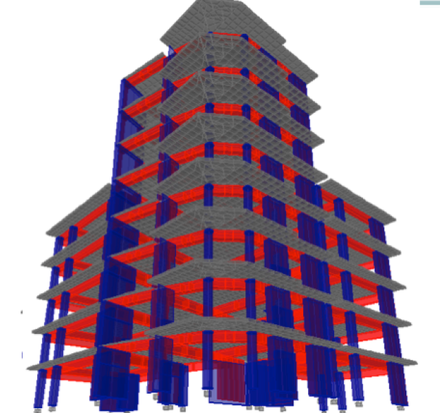 3-Dimensional pounding of adjacent buildings under earthquake loading