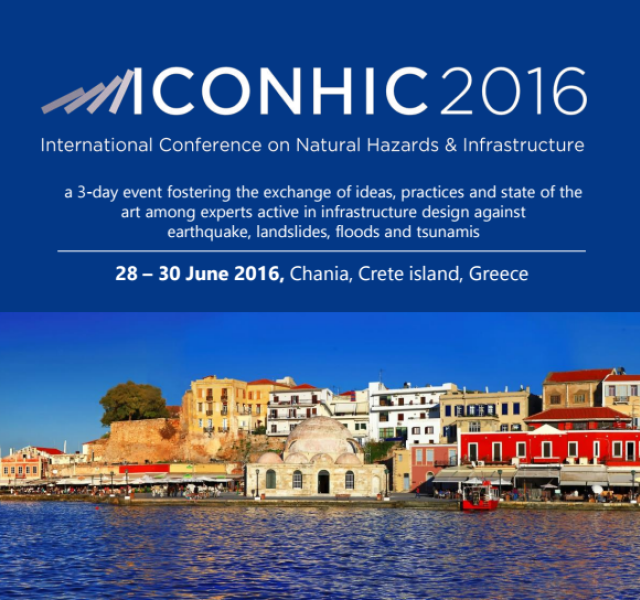International Conference on Natural Hazards & Infrastructure ICONHIC 2016