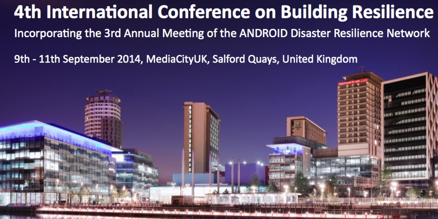 Online Proceedings of the 4th International Conference on Building Resilience, United Kingdom