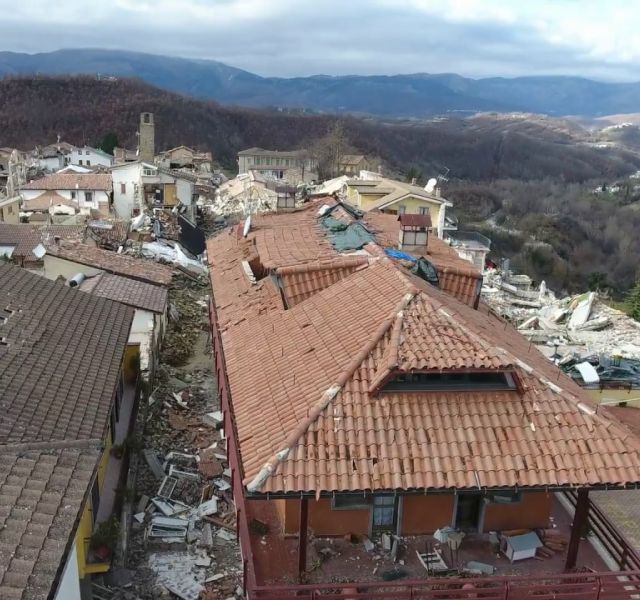 Amatrice post-earthquake assessment