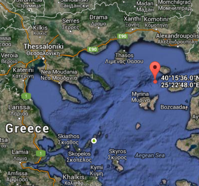 Strong earthquake, M=6.3 in northern Aegean, Greece