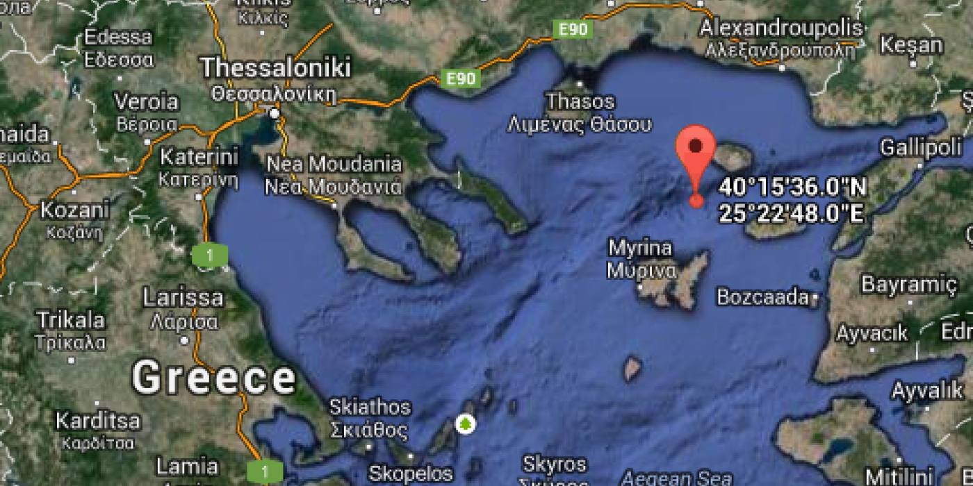 Strong earthquake, M=6.3 in northern Aegean, Greece