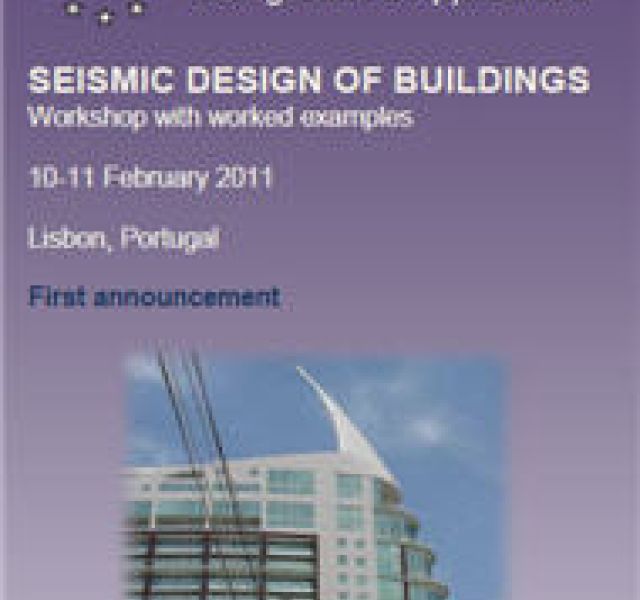 EUROCODE 8: Background and Applications Workshop “Seismic Design of Buildings” with worked examples, Lisbon, 10-11 February 2011