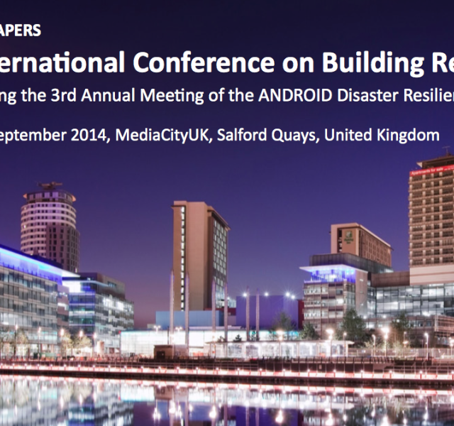Online Proceedings of the 4th International Conference on Building Resilience, United Kingdom