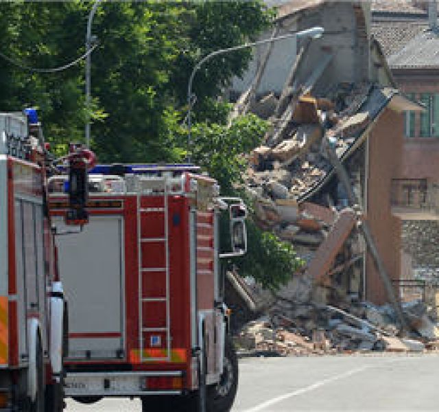 Earthquake in northern Italy